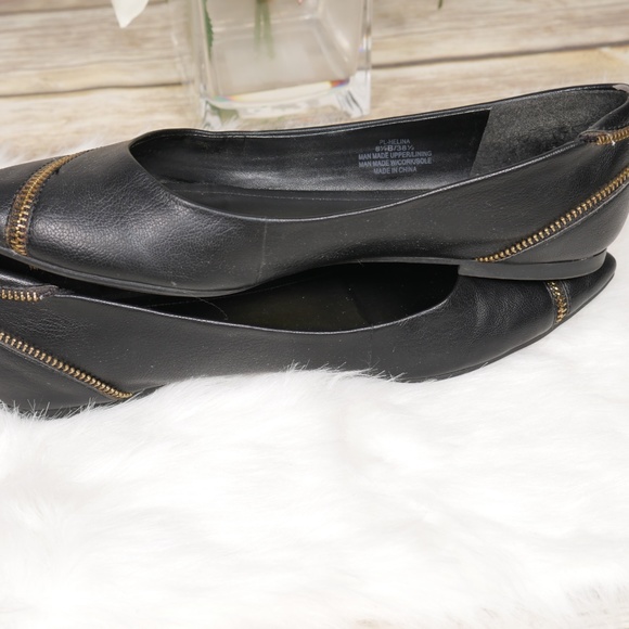 BCBGeneration Faux Leather Gold Color Zipper 8.5 - Picture 6 of 8